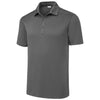 Sport-Tek Men's Dark Smoke Grey Posi-UV Pro Polo