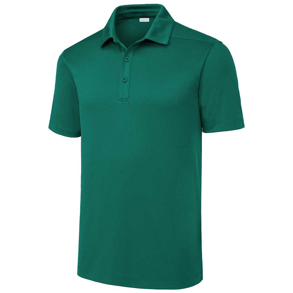 Sport-Tek Men's Marine Green Posi-UV Pro Polo