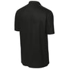 Sport-Tek Men's Black UV Micropique Polo