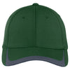 Sport-Tek Forest Green/Graphite Pique Colorblock Cap