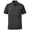 Stormtech Men's Charcoal Mix Torrente Short Sleeve Polo