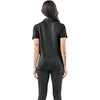 Stormtech Women's Charcoal Mix Torrente Short Sleeve Polo