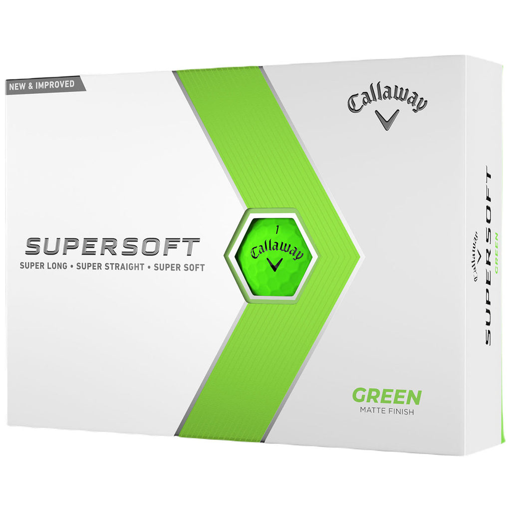 Callaway Matte Green Supersoft Golf Ball