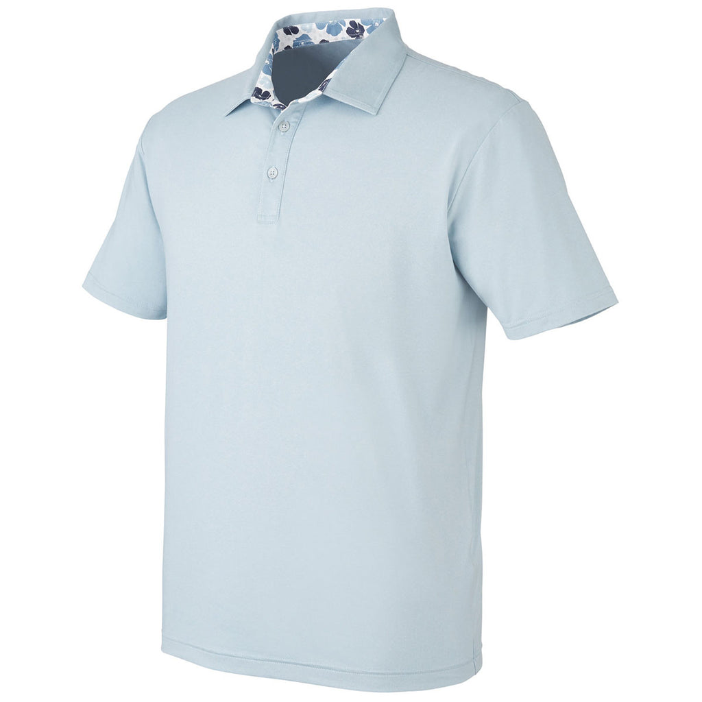 Swannies Golf Men's Sky Heather James Polo