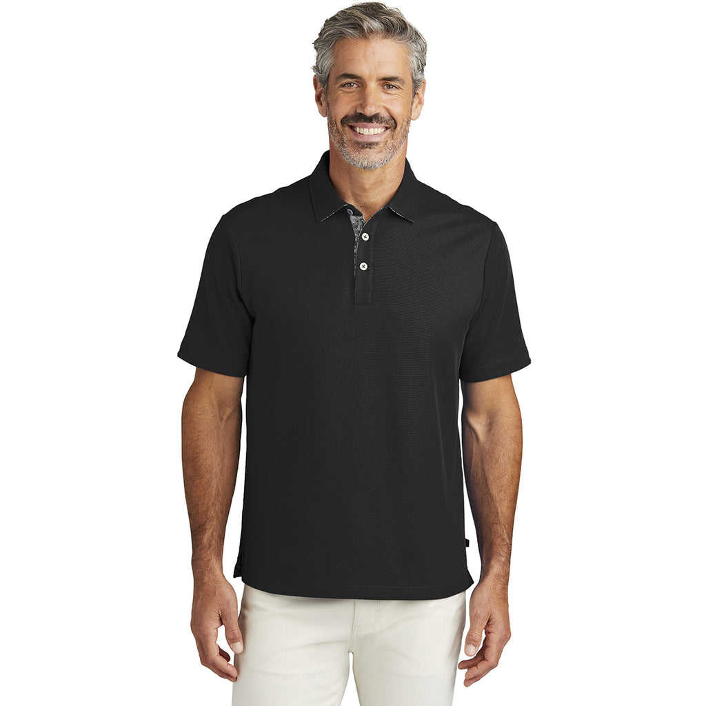 Tommy Bahama Men's Black 5 O’Clock Polo