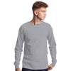 Champion Unisex Oxford Grey Heritage Long-Sleeve T-Shirt