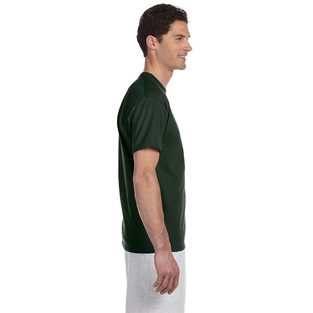Champion Men's Dark Green S/S T-Shirt
