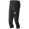New Balance Women's Team Black Athletics Capri
