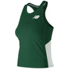 New Balance Women's Team Dark Green Athletics Shimmel Tanktop