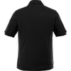 Elevate Men's Black Kiso Short Sleeve Polo