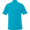 Elevate Men's Aspen Blue Crandall Short Sleeve Polo