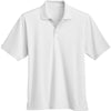 Elevate Men's White Moreno Short Sleeve Polo