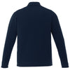 Trimark Men's Navy Mori Long Sleeve Polo Tall