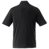 Elevate Men's Black Dade Short Sleeve Polo Tall