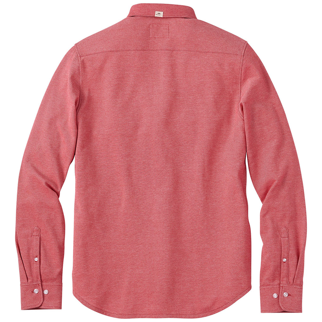 Roots73 Men's Dark Red Baywood Long Sleeve Shirt