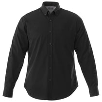 Elevate Men's Black Wilshire Long Sleeve Shirt Tall