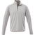 Elevate Men's Silver Heather Taza Knit Quarter Zip