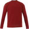 Elevate Men's Vintage Red Heather Quadra Long Sleeve Shirt