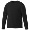 Elevate Men's Black Parima Long Sleeve Tech Tee