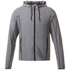 Elevate Men's Medium Heather Grey Kaiser Knit Jacket