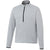 Elevate Men's Light Heather Grey Mather Knit Half Zip