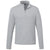 Elevate Men's Heather Grey Rigi Eco Knit Quarter Zip