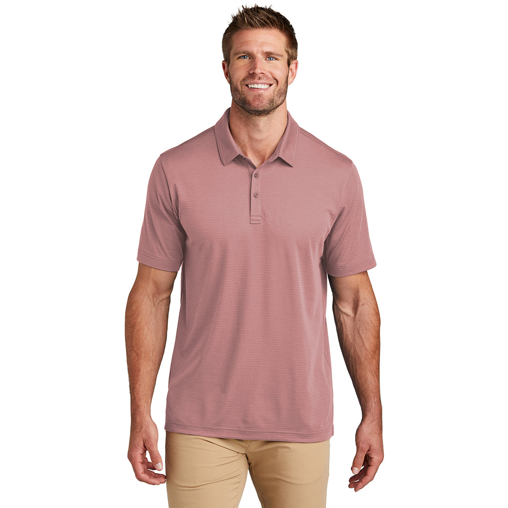 TravisMathew Men's Roan Rouge Bayfront Solid Polo