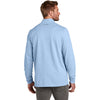 TravisMathew Men's Light Blue Heather Coveside 1/4 Zip