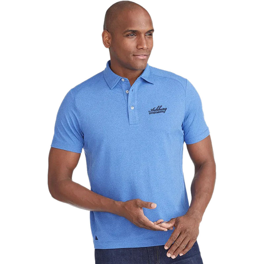 UNTUCKit Men's China Blue Performance Polo