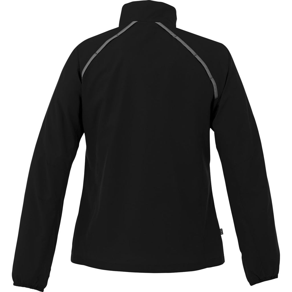 Elevate Women's Black Egmont Packable Jacket