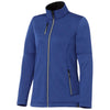 Elevate Women's Metro Blue Heather Joris Eco Softshell Jacket