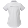 Elevate Women's White/Quarry Remus Short Sleeve Polo