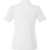 Elevate Women's White Dade Short Sleeve Polo