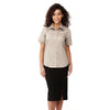 Elevate Women's Tan Colter Short Sleeve Shirt