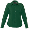 Elevate Women's Forest Green Wilshire Long Sleeve Shirt