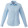 Elevate Women's Frost Blue Wilshire Long Sleeve Shirt