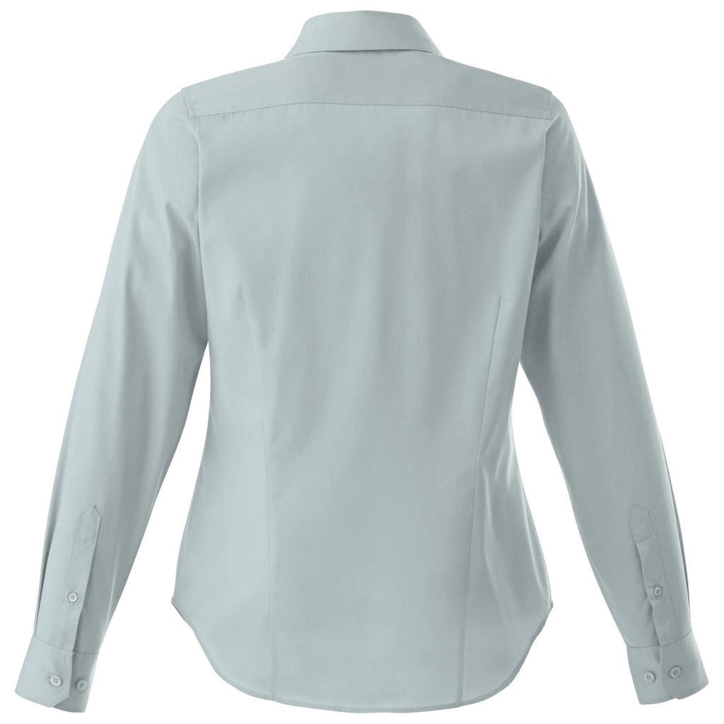 Elevate Women's Grey Wilshire Long Sleeve Shirt