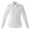 Elevate Women's White Wilshire Long Sleeve Shirt