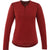 Elevate Women's Vintage Red Heather Quadra Long Sleeve Shirt