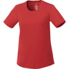 Elevate Women's Team Red Omi Short Sleeve Tech T-Shirt