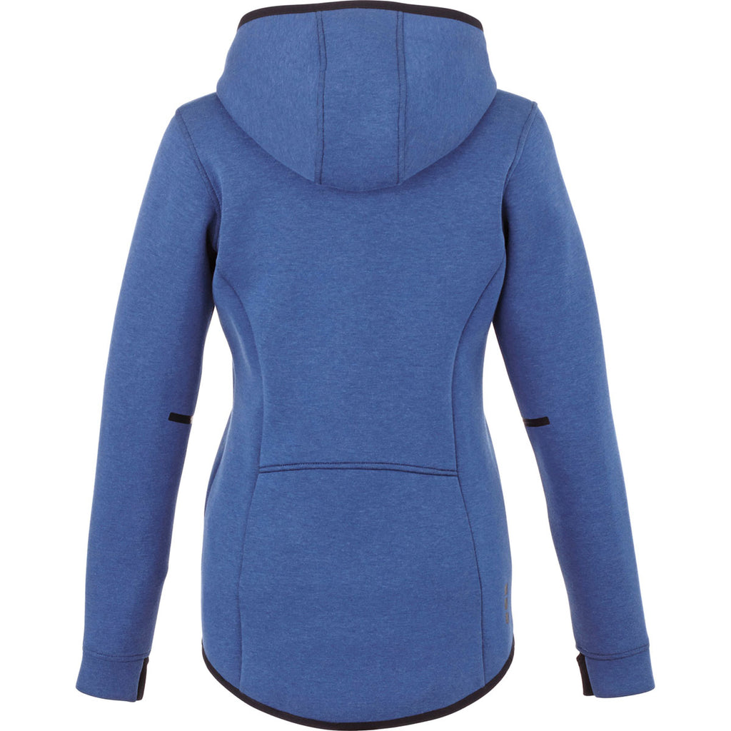 Elevate Women's Metro Blue Heather/Metro Blue Chivero Knit Jacket