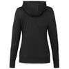 Elevate Women's Black Lavar Eco Knit Full Zip Hoody