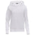 Elevate Women's White Dayton Fleece Hoody