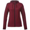 Elevate Women's Vintage Red Heather Kaiser Knit Jacket