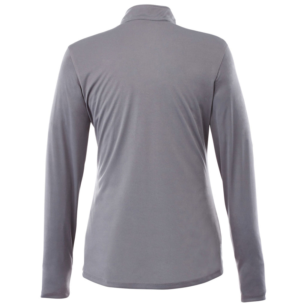 Elevate Women's Steel Grey Vega Tech Half Zip