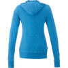 Elevate Women's Olympic Blue Heather Garner Knit Full Zip Hoodie