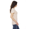 American Apparel Women's Triblend Oatmeal Short-Sleeve Track T-Shirt