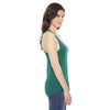 American Apparel Women's Triblend Evergreen Racerback Tank