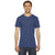 American Apparel Unisex Triblend Indigo Short-Sleeve Track T-Shirt