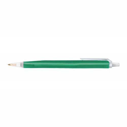 BIC Green Tri-Stic Clear